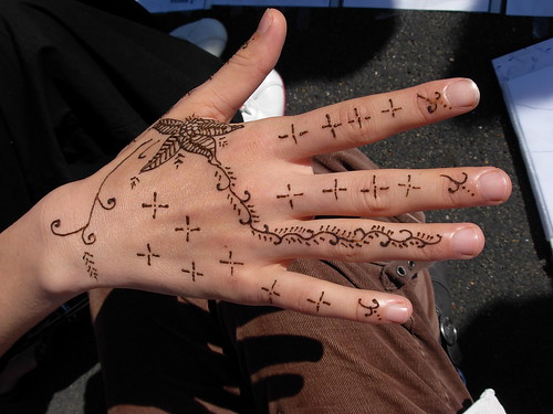 henna tattoo hand design a photo on Flickriver