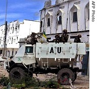 AMISOM troops under the banner of the African Union have been accused of deliberately bombing civilian areas of Mogadishu, including the Bakara market. Scores were reported killed on October 22, 2009. by Pan-African News Wire File Photos
