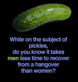 pickle-hangover