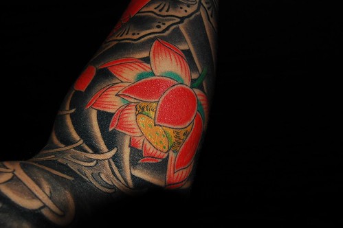 Full Sleeve Koi Tatto