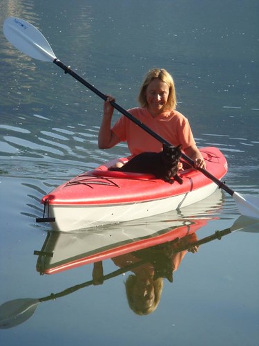 Vic in Kayak