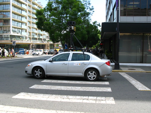 Google Maps Street View Camera. Google Maps Street View Car