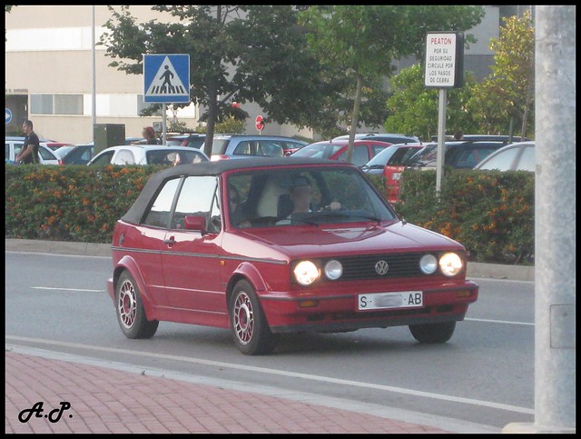 golf volkswagen 1993 17 cabriolet typ mki