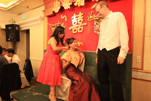 Chinese Wedding Reception Games photo by David Wang 
