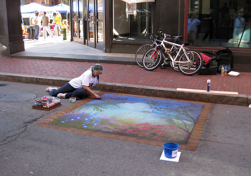 Providence Street Painting Festival 2009