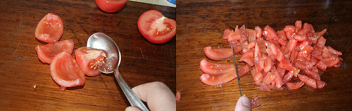 18 - Tomaten würfeln