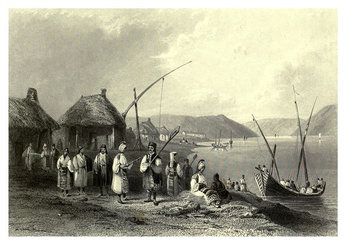 036-Pueblo de Gladova o Kladovo-Serbia 1844