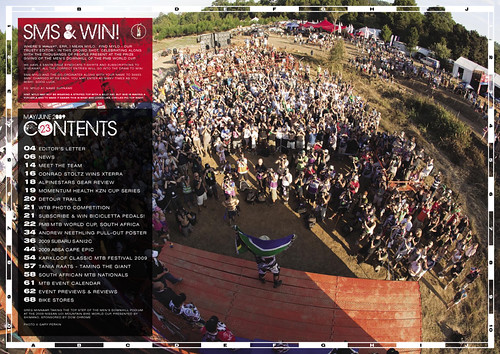 World Cup Magazine Cover. pmb mtb world cup 2009
