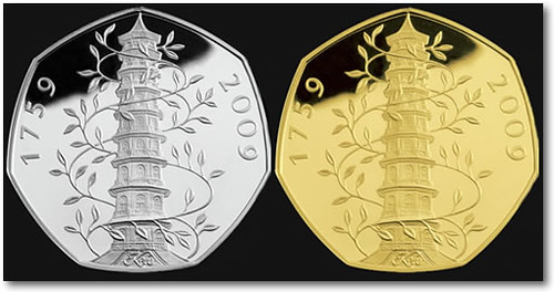 2009-UK-Kew-Gardens-Silver-Gold-Coins