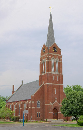 Saint Joseph Roman Catholic Church, in Freeburg, Illinois, USA - exterior