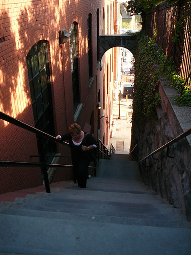 Auntie Sue dies climbing the Exorcist stairs