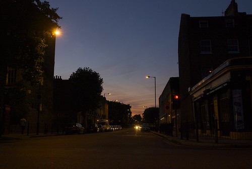 Sunset on Queensbridge Road