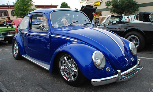 vw beetle classic custom. Custom VW Bug Blue
