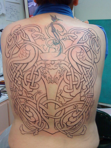 tree of life tattoo. celtic tree of life