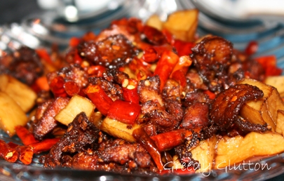 Dongba Chicken with Mushrooms & Chilli