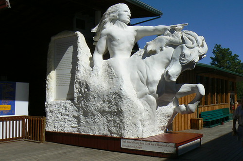 How the Crazy Horse Monument is supposed to look when completed