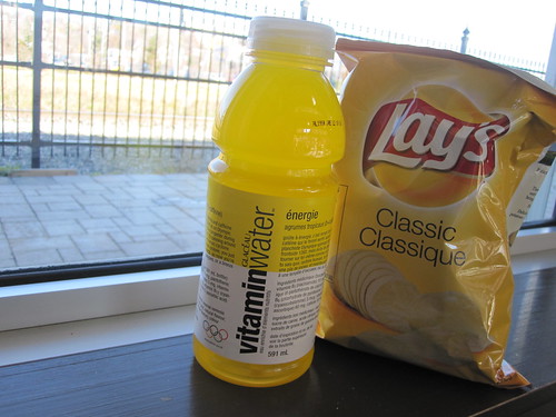 Chips and vitamin water - free
