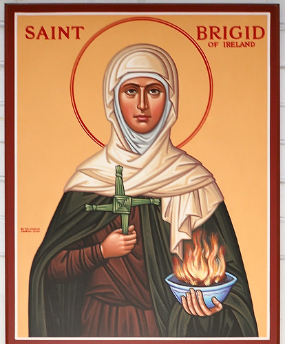 Saint Bridget of Kildare Roman Catholic Church, in Pacific, Missouri, USA - icon