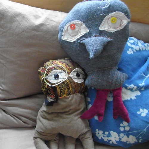 Sweater Bird and Monocle Pod Are Friends