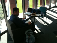 Using the seating at LMU Library by pcsweeney