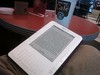 Kindle at the Barnes & Noble Cafe