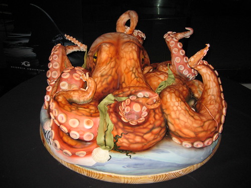Giant Octopus Cake