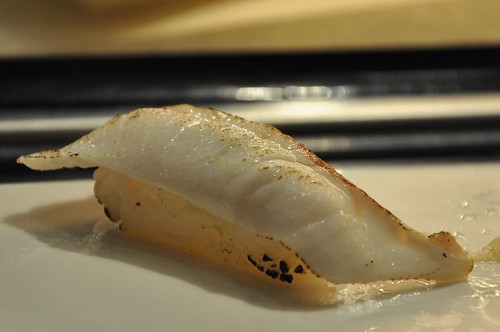 你拍攝的 炙燒海鱺壽司。