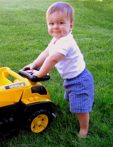 Robby at Eleven Months Old - Twin Falls, Idaho - 2009