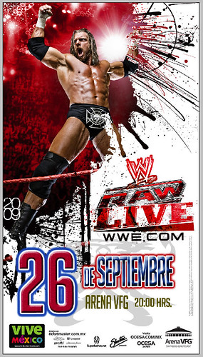 WWE RAW Live México Septiembre 2009 - Guadalajara, Jalisco