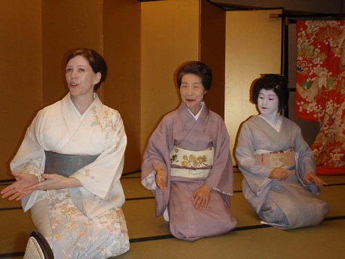 Tres geishas muy diferentes