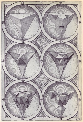 Ignis - Perspectiva Corporum Regularium -  Wenzel Jamnitzer 1568