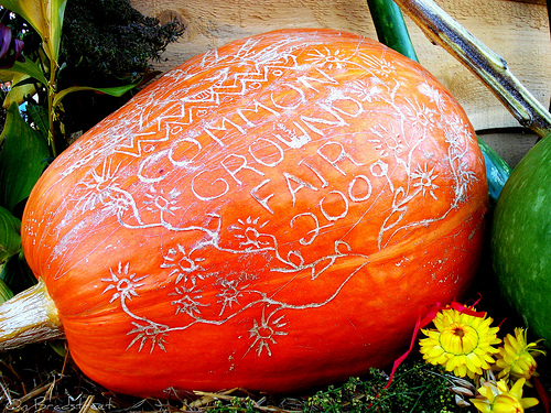 Common Ground Country Fair pumpkin