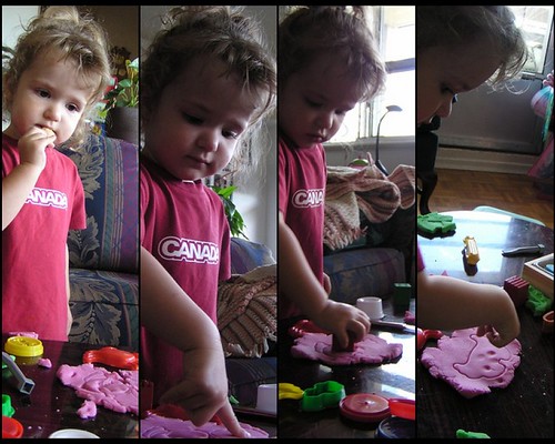 Playing with Play Dough