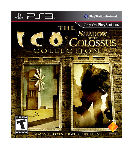 The Ico and Shadow of the Colossus Collection for PS3 Box Art