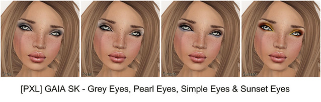 PXL GAIA SK - Grey, Peal, Simple SunSet Eyes