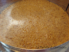 Cheesecake alla fragole- Biscotto