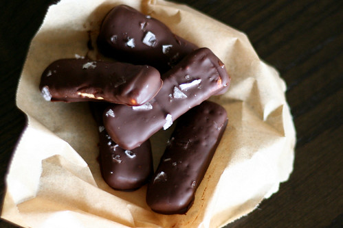 Salted Chocolate-Covered Graham Crackers