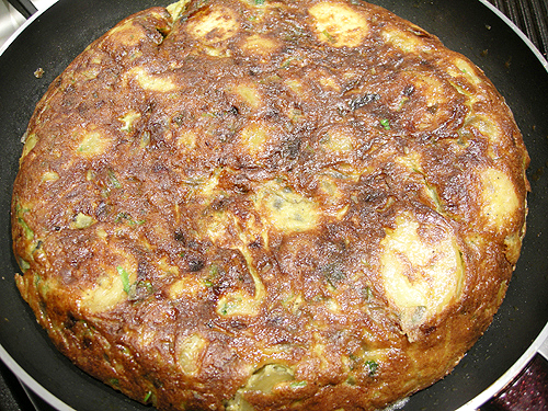 Tortilla de patatas (西班牙馬鈴薯蛋餅)-090608