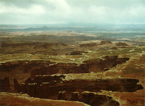 Canyonlands - like an imprint of a giant creature