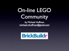 My Presentation On the On-line LEGO Community