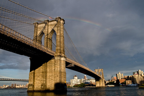 Brooklyn Bridge Rainbow