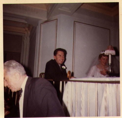 Joseph Francis Periale and Mary Elizabeth Winship, Gotham Hotel, New York City, November 11, 1961