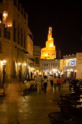 Ramadan in Souq Wagif, a view of the Islamic cultural center