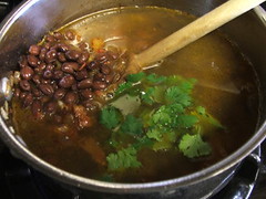 Sopes with Black Beans and Skirt Steak
