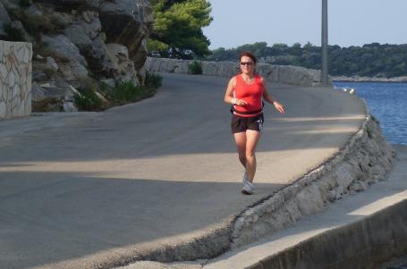 Jak se běhá napříč ostrovem Korčula