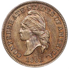 1861 Confederate Cent obverse
