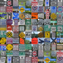 road signs USA
