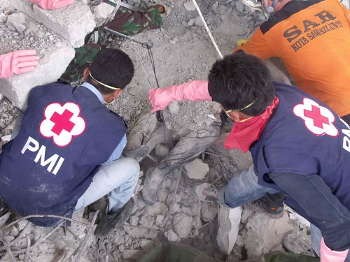 Death - Indonesia earthquake response (2009) by IFRC.