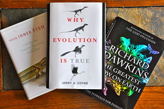 Three of this year's books on evolution