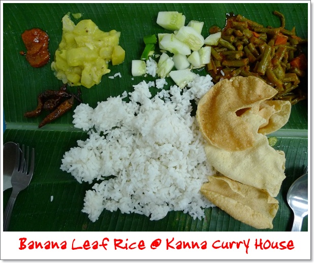 Banana Leaf Rice @ Kanna